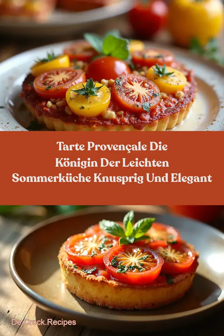 Tarte Proven&ccedil;ale Die K&ouml;nigin Der Leichten Sommerk&uuml;che Knusprig Und Elegant