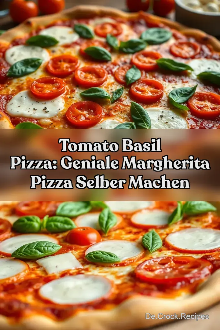 Tomato Basil Pizza: Geniale Margherita Pizza Selber Machen