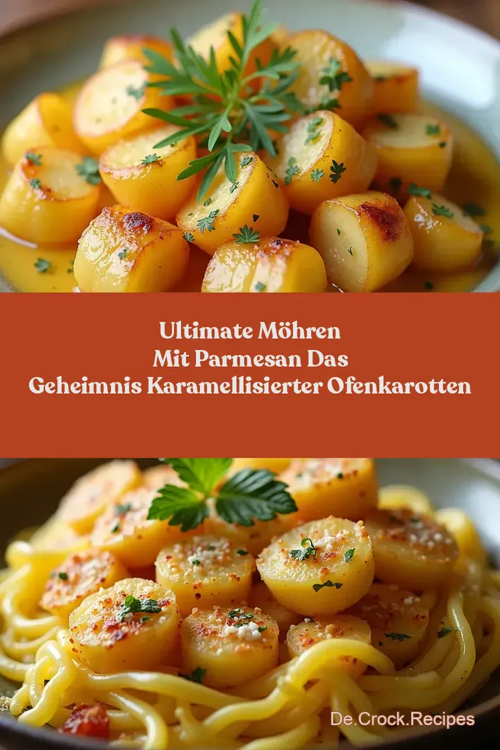 Ultimate M&ouml;hren mit Parmesan Das Geheimnis karamellisierter Ofenkarotten
