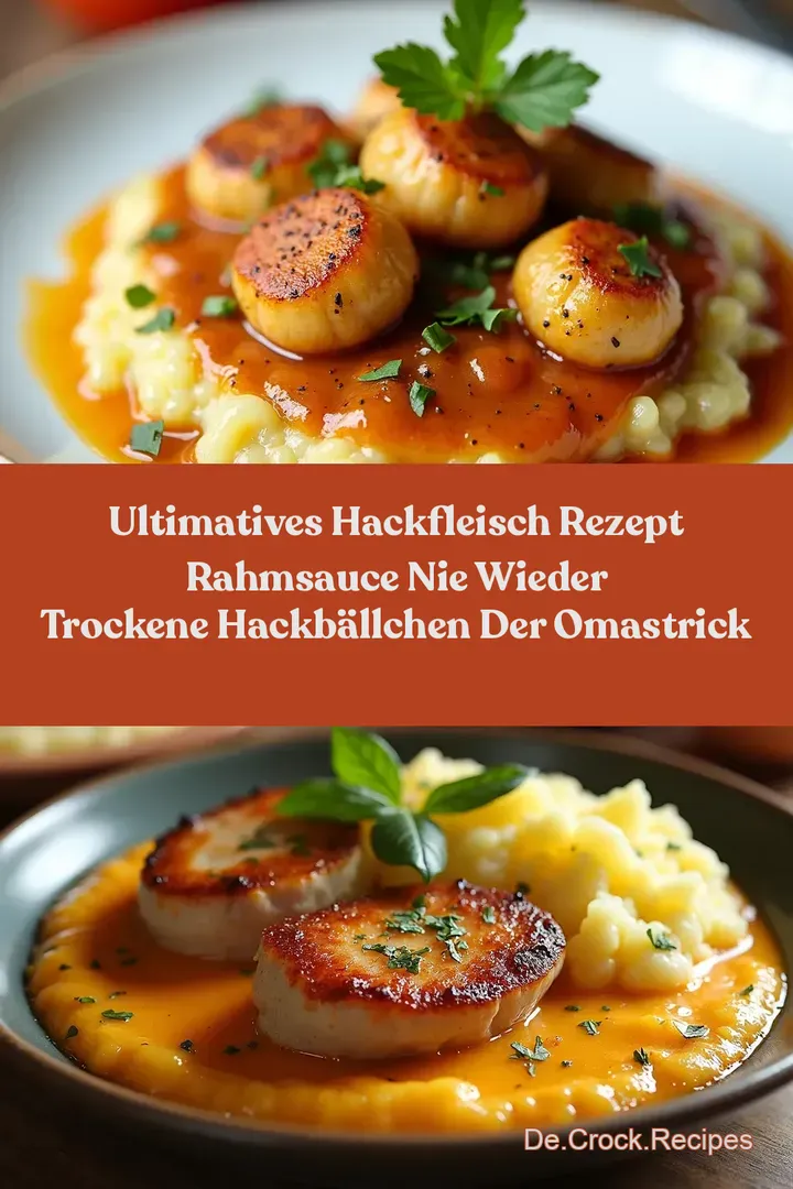ULTIMATIVES Hackfleisch Rezept Rahmsauce Nie wieder trockene Hackb&auml;llchen Der OmasTrick