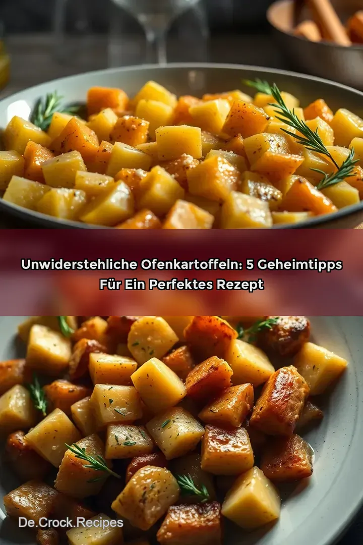 Unwiderstehliche Ofenkartoffeln: 5 Geheimtipps für ein perfektes Rezept