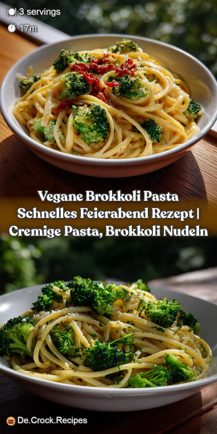 Close-up of pasta coated in creamy sauce, with visible texture of broccoli and perfectly cooked noodles; steam rising slig...