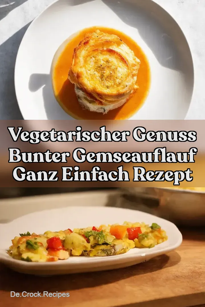 Vegetarischer Genuss Bunter Gemseauflauf ganz einfach Rezept