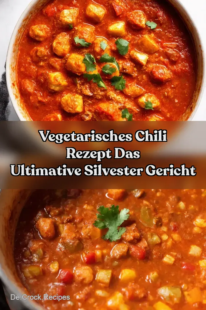Vegetarisches Chili Rezept Das Ultimative Silvester Gericht