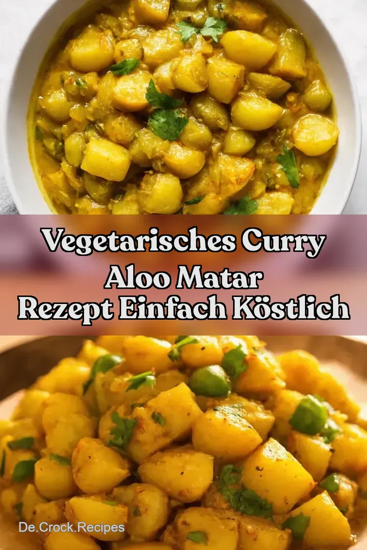 Vegetarisches Curry Aloo Matar Rezept Einfach K&ouml;stlich