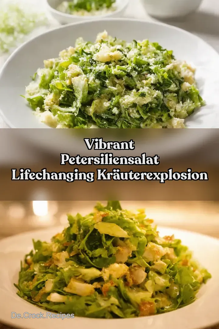 Vibrant Petersiliensalat LifeChanging Kr&auml;uterExplosion