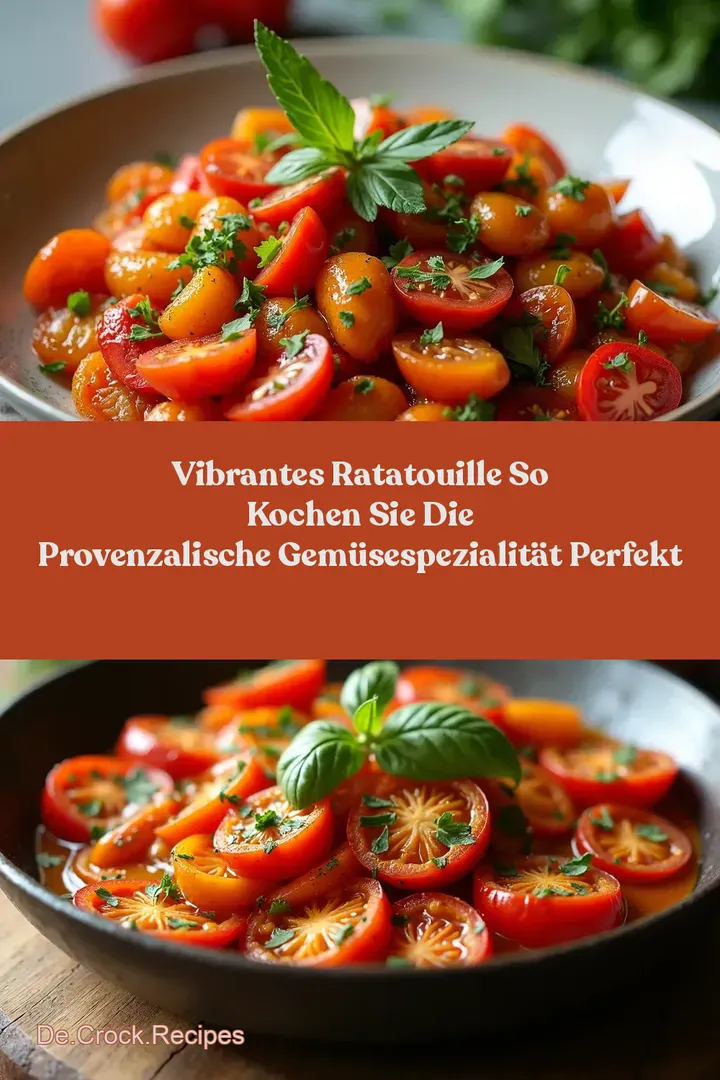 Vibrantes Ratatouille So kochen Sie die Provenzalische Gem&uuml;sespezialit&auml;t perfekt
