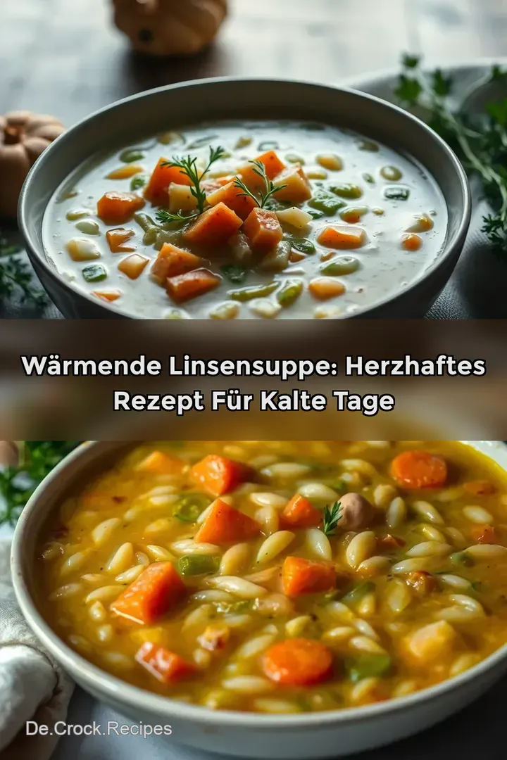 Wärmende Linsensuppe: Herzhaftes Rezept für kalte Tage