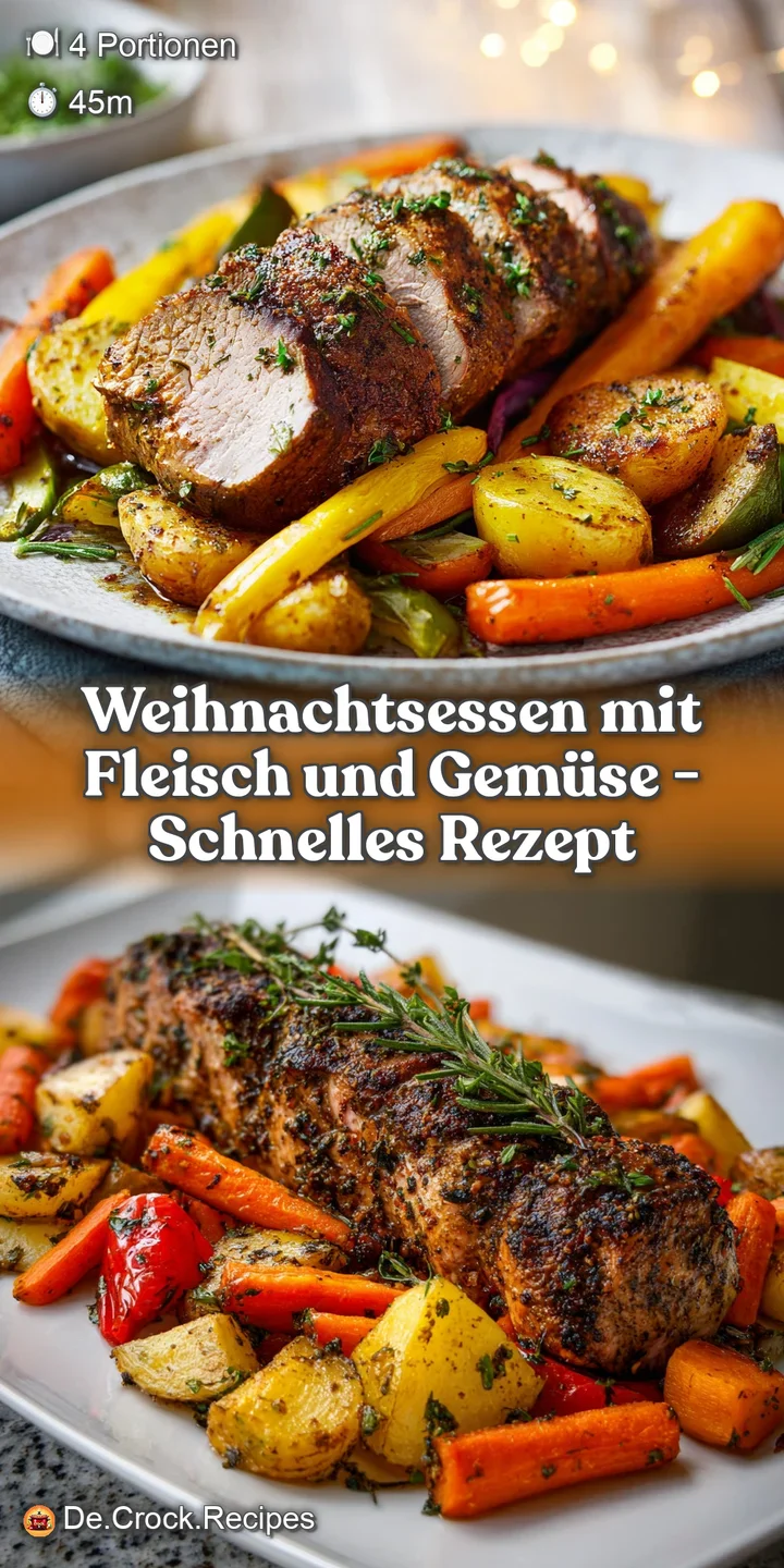 Close-up of glistening roasted meat and caramelized vegetables, creating a warm, comforting, and savory impression.