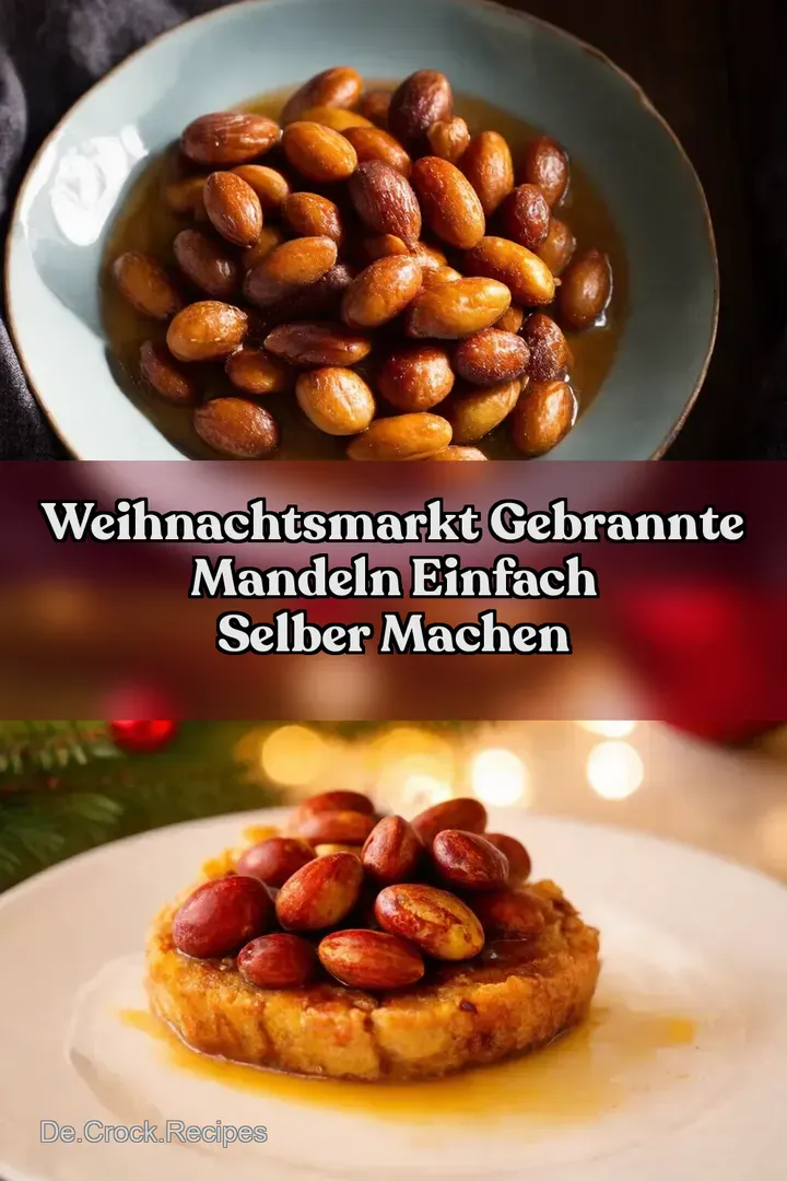 Weihnachtsmarkt Gebrannte Mandeln Einfach selber machen