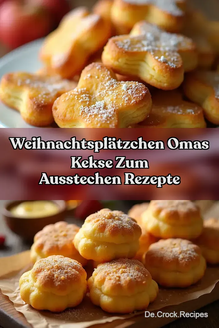 Weihnachtspl&auml;tzchen Omas Kekse Zum Ausstechen Rezepte