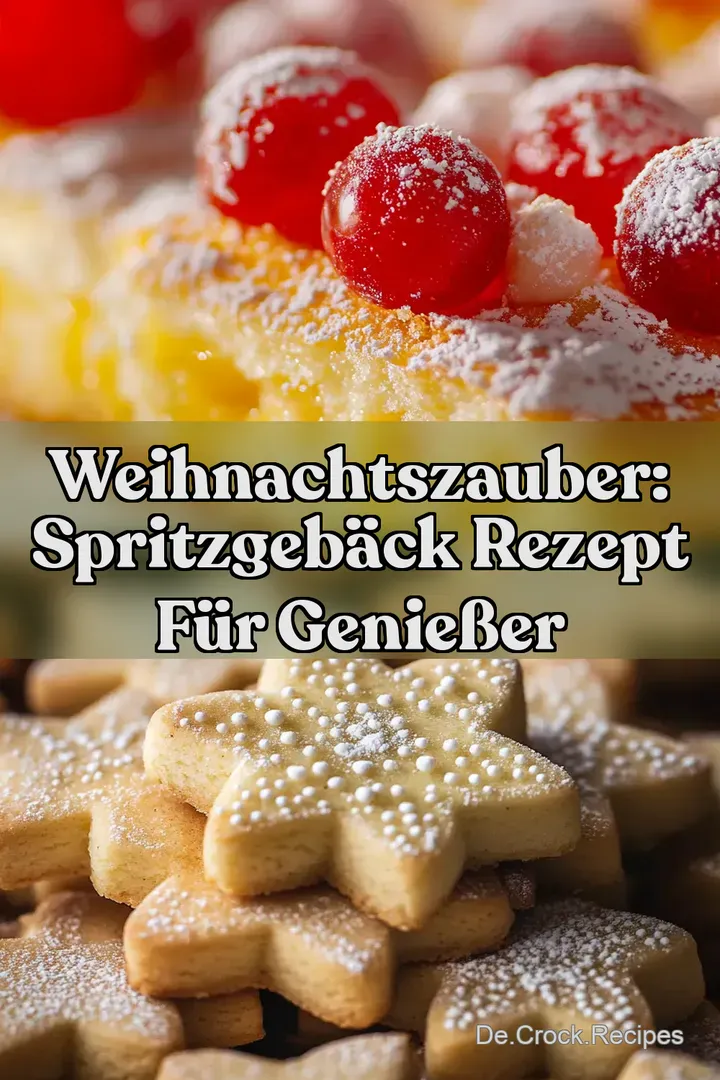 Weihnachtszauber: Spritzgebäck Rezept für Genießer
