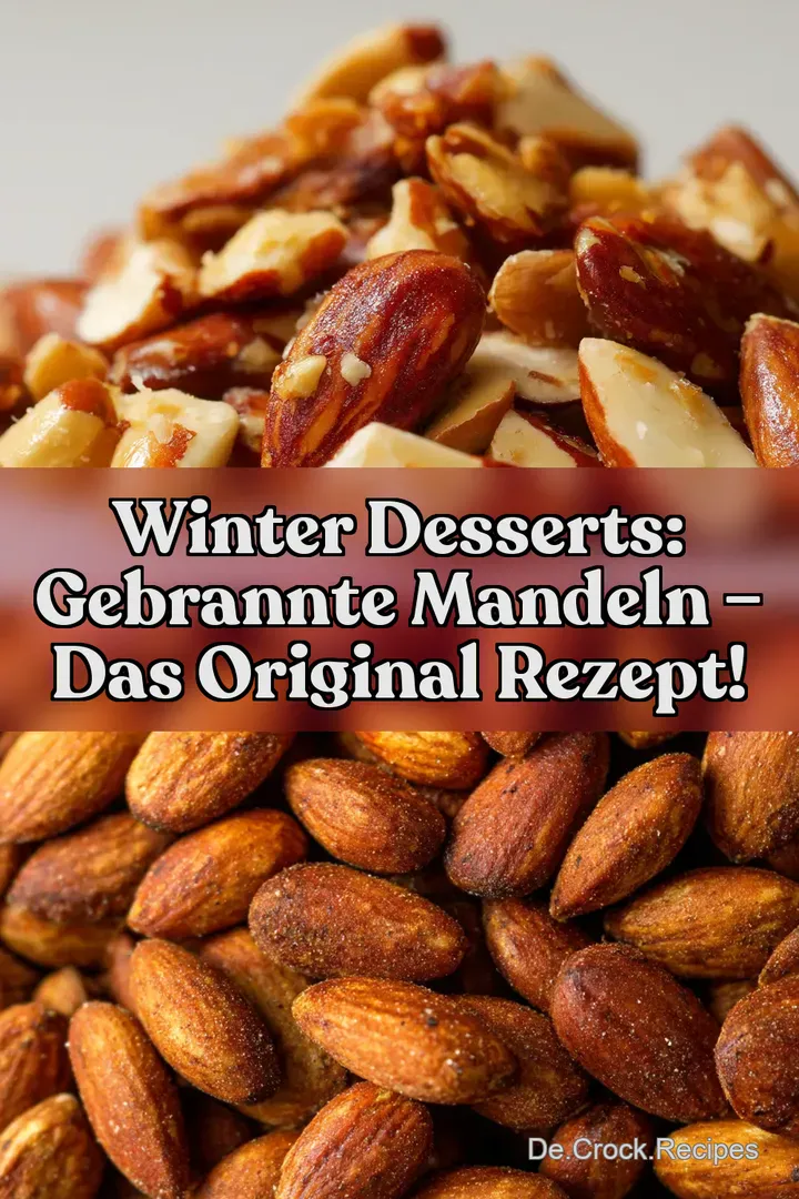 Winter Desserts: Gebrannte Mandeln – Das Original Rezept!