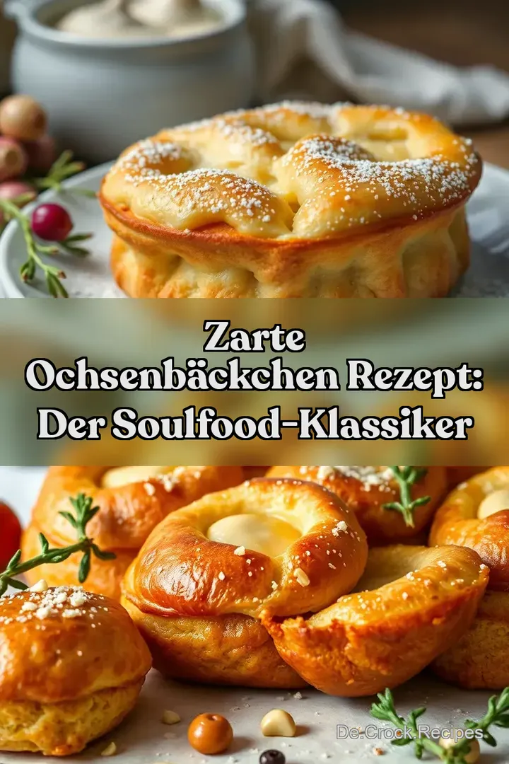 Zarte Ochsenbäckchen Rezept: Der Soulfood-Klassiker