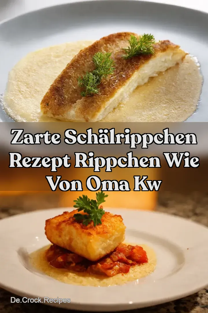 Zarte Sch&auml;lrippchen Rezept Rippchen Wie Von Oma kw