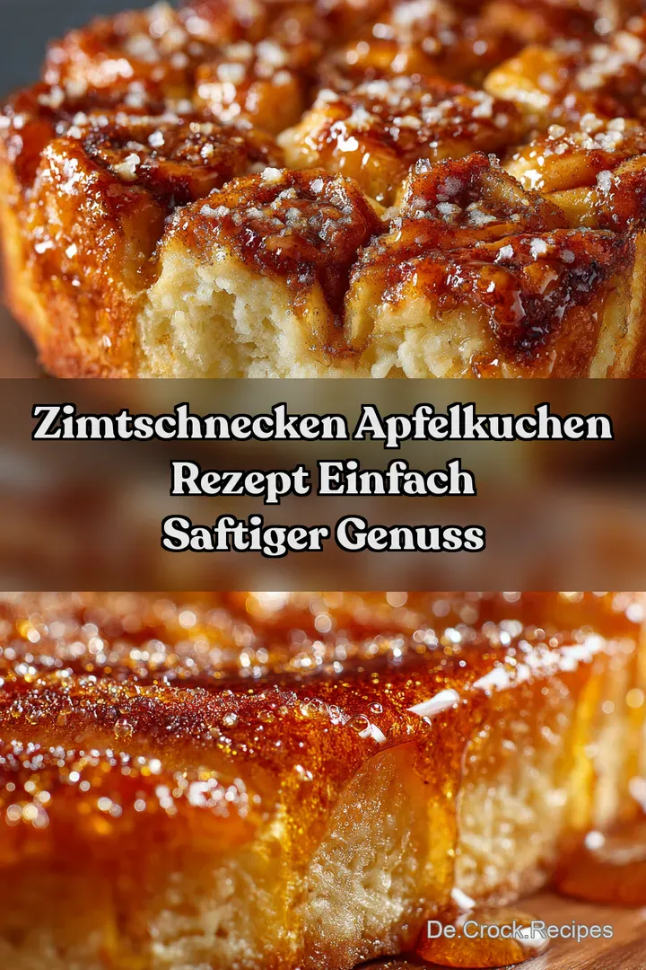 Zimtschnecken Apfelkuchen Rezept Einfach Saftiger Genuss