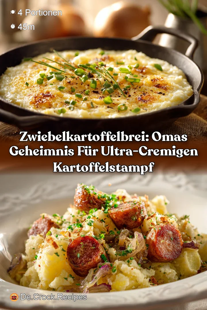 Zwiebelkartoffelbrei: Omas Geheimnis f&uuml;r ultra-cremigen Kartoffelstampf
