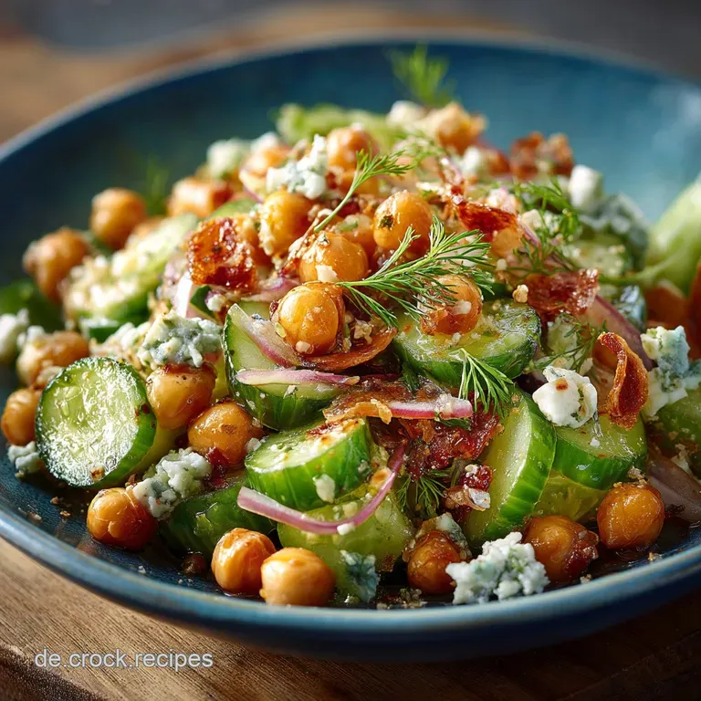 Der 5MinutenTurboSalat Mediterraner KichererbsenFetaGenuss presentation