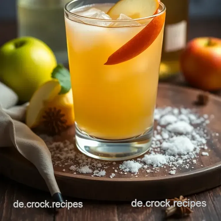 Apfel-Zimt-Spritz presentation