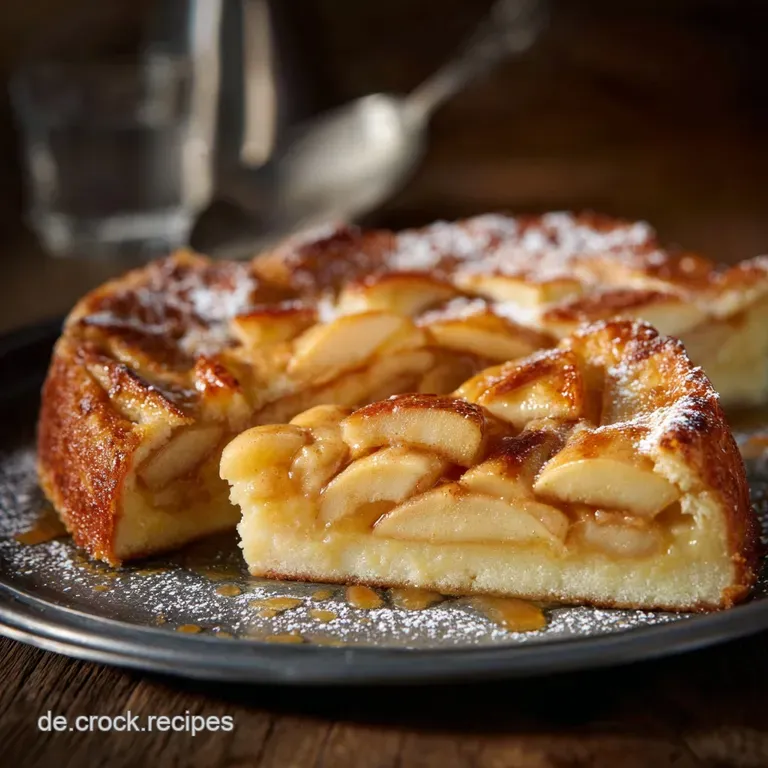 Apfelpfannkuchen Vom Blech: Omas Luftiges Original in 45 Minuten presentation