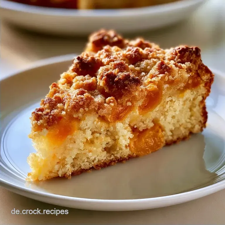 Saftiges Rezept Mit Aprikosen Und Streuseln