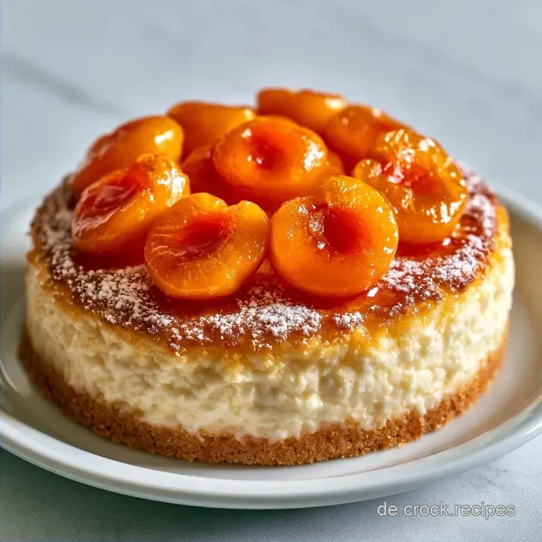 Saftiger Aprikosenkuchen mit Quark