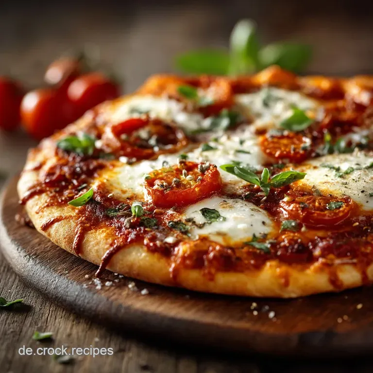 Authentische Pizza Margherita Bella Napoli im eigenen Ofen