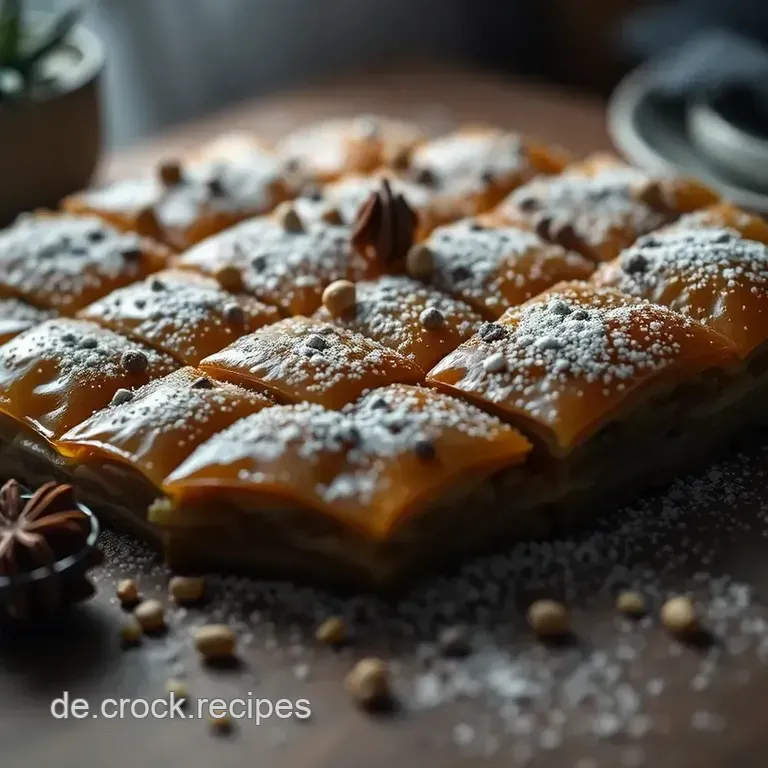 Baklava – Die köstlichen türkischen Süßigkeiten presentation