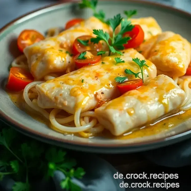 Balinesische Garnelen in Tomatensauce mit Kartoffelpüree presentation