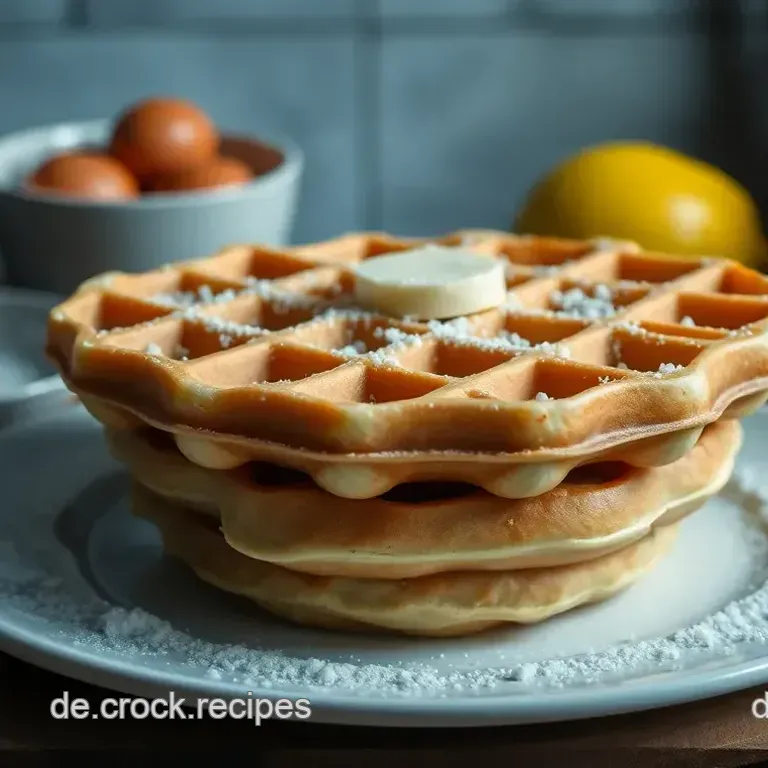 Belgische Waffeln wie vom Bäcker: Mein Geheimrezept!