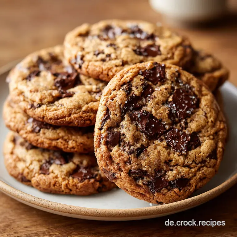 Die Besten Chocolate Chip Cookies: Samtig und Knusprig