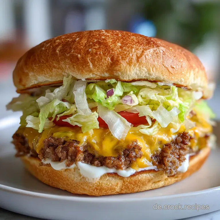 Big Mac Rolle: Herzhaft & W&uuml;rzig