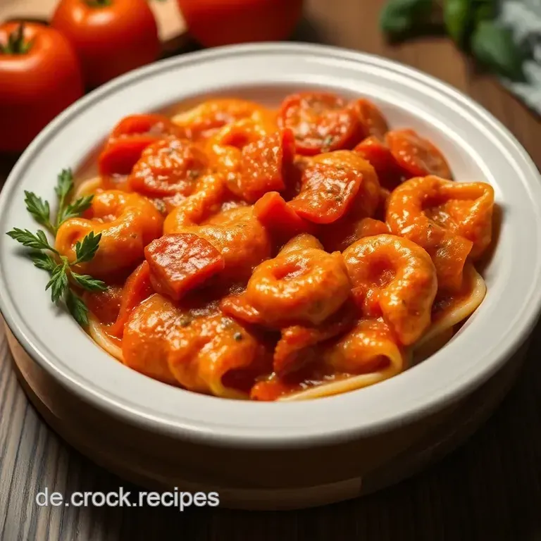 Blitz-Tomatennudeln mit Spinat aus dem Thermomix presentation