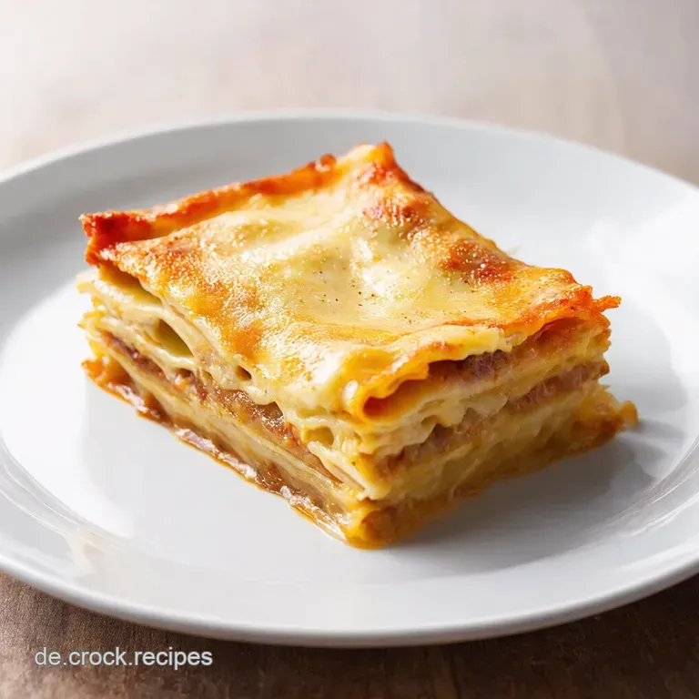 BlitzLasagne aus der Pfanne mit BlitzB&eacute;chamel