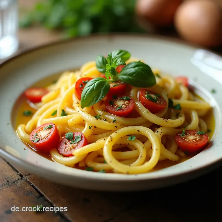 BlitzPasta Aglio e Olio mit Kick