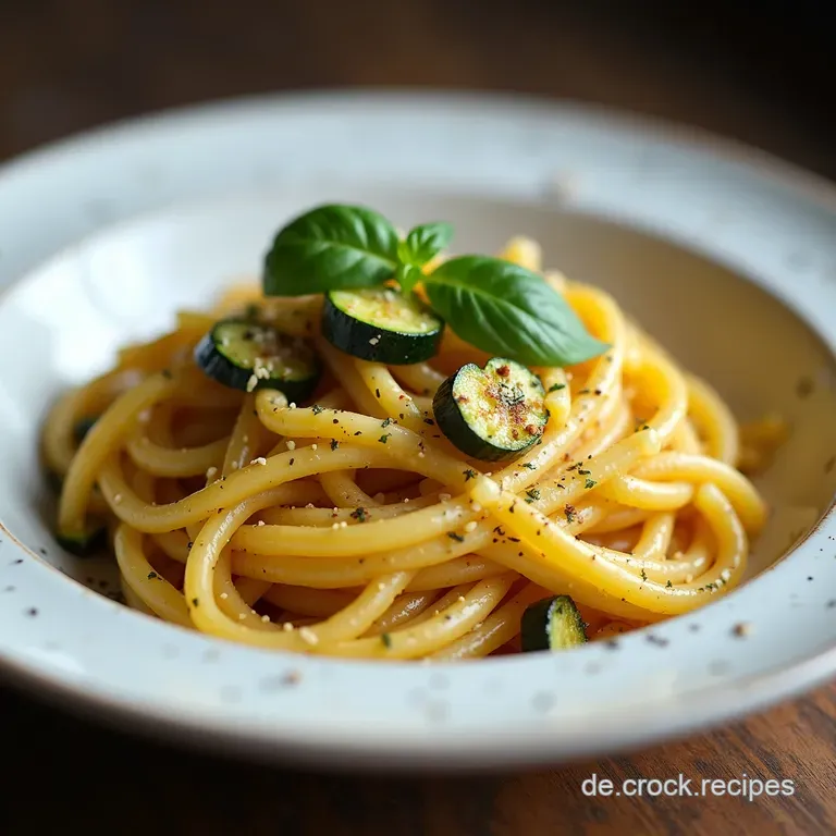 BlitzPasta mit Zucchini und Ricotta