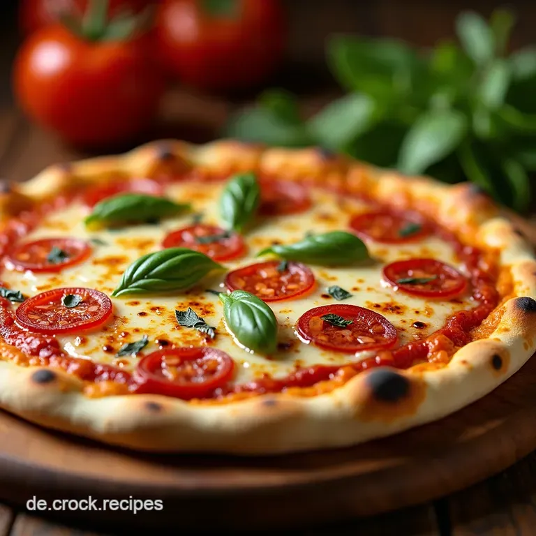 Blitzpfannkuchenpizza Bella Italia presentation