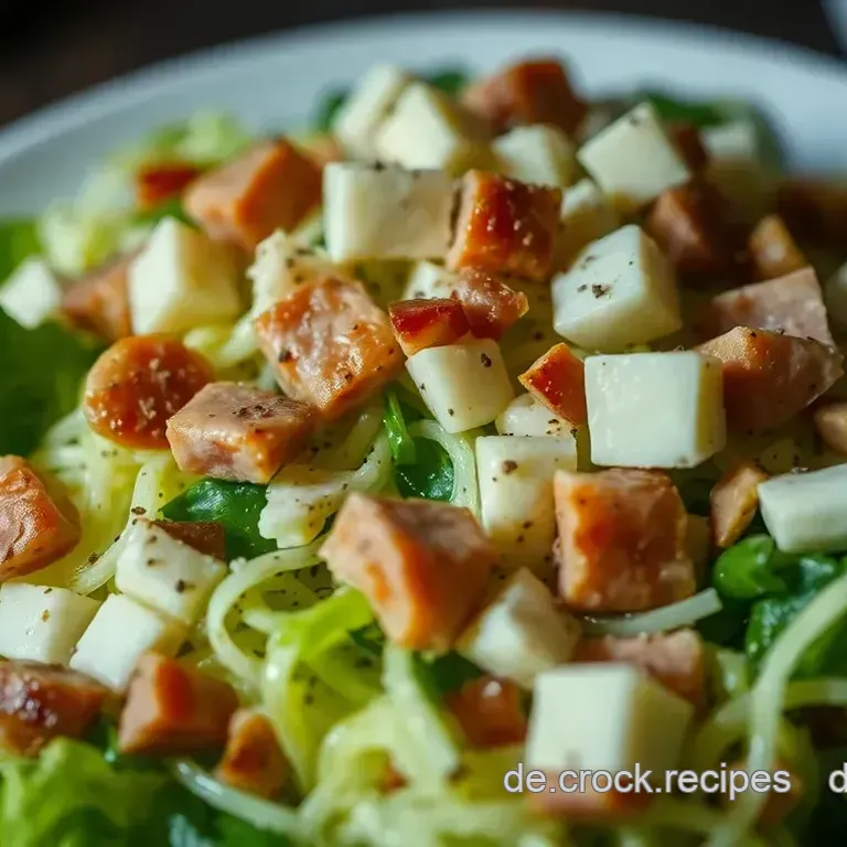 Blumenkohl Salat Rezept: Omas knackiger Käse-Speck-Salat!