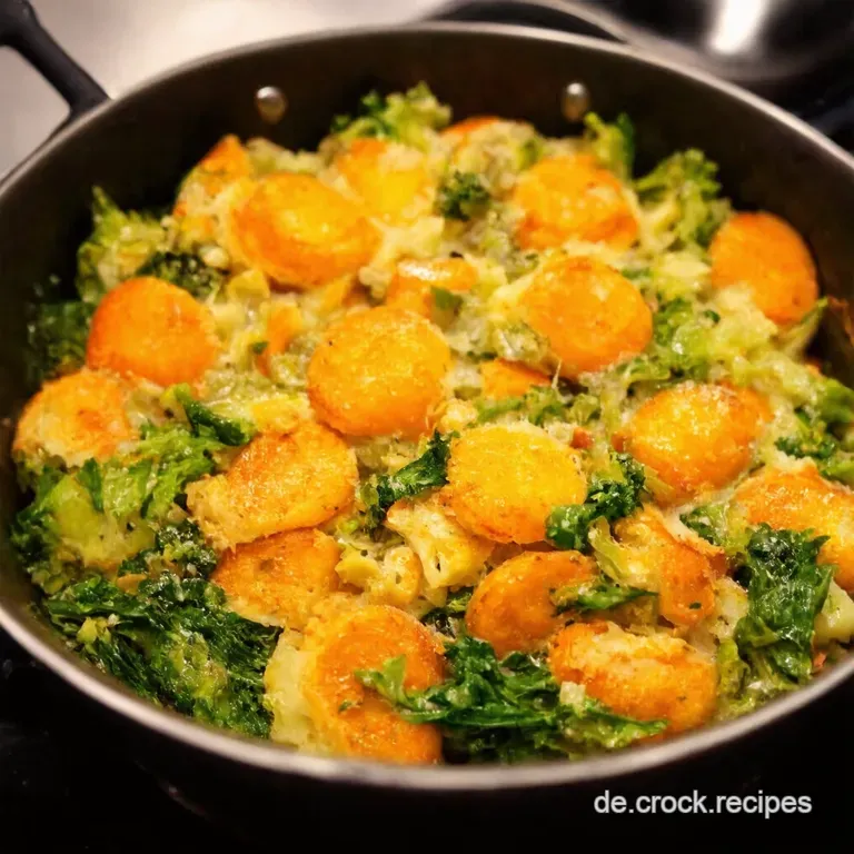 Blumenkohlmakkaronitraum Mit Krackercrunch presentation