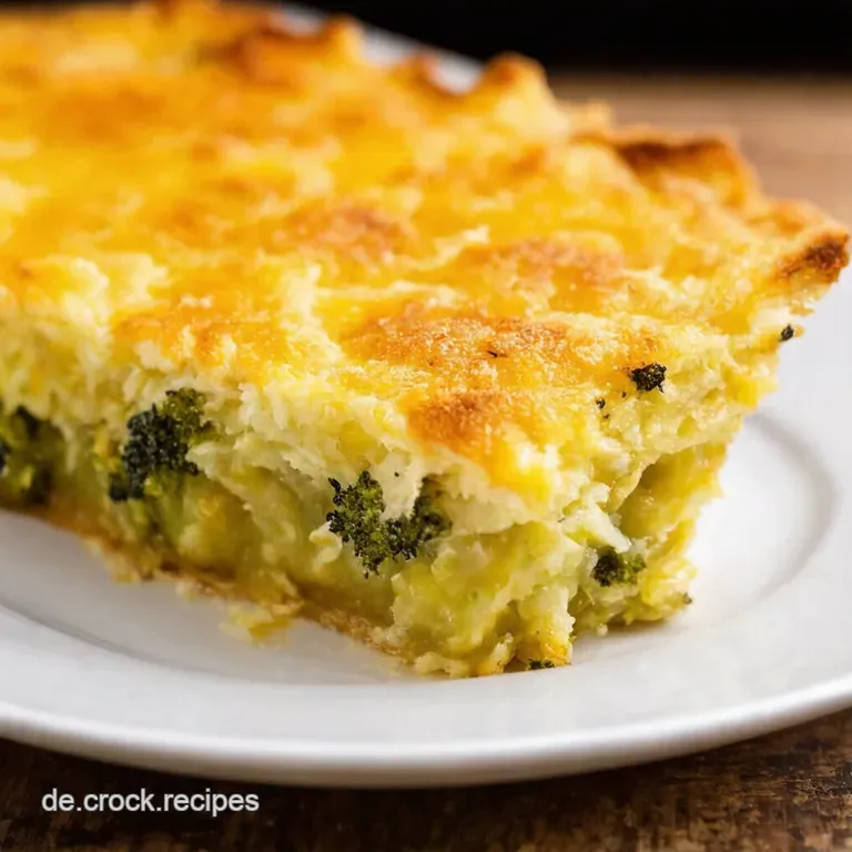 Brokkolikartoffelgratin Mit Knuspertopping presentation