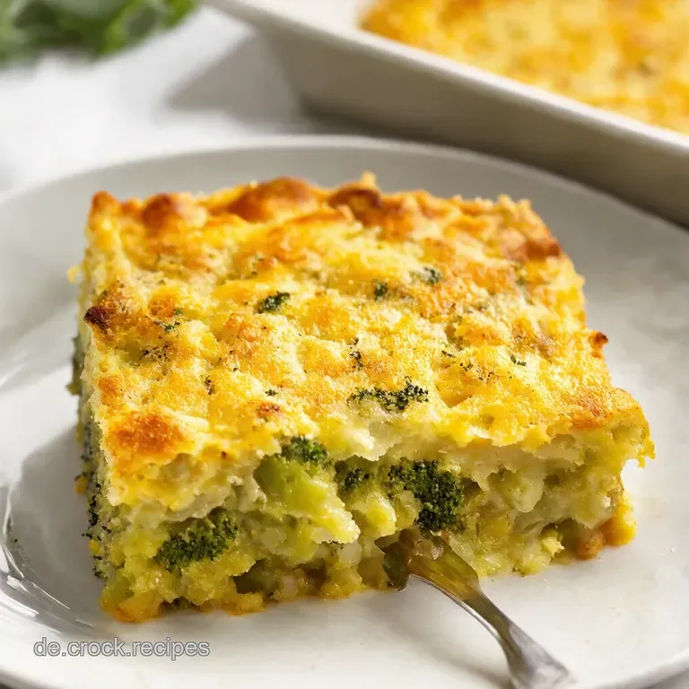 BrokkoliKartoffelGratin mit KnusperTopping