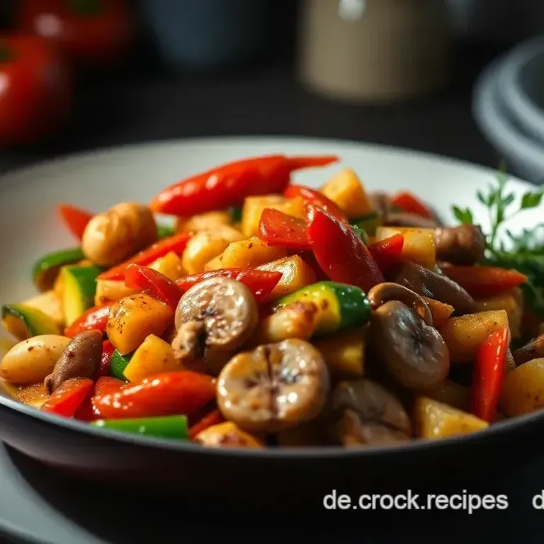 Bunte Gemüsepfanne – Das leichte Genusswunder
