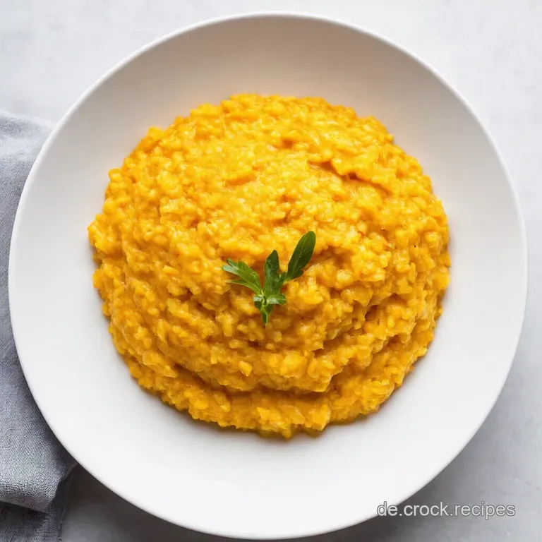 ButternutK&uuml;rbis Risotto mit Salbei Parmesan