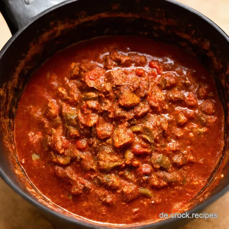 Chefkochs Feuriges Chilli Con Carne presentation