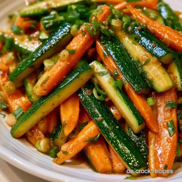 Knackiger Chinesischer Zucchinisalat
