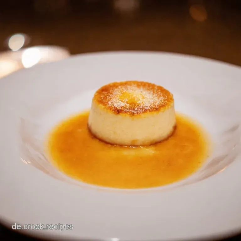 Crema Catalana Eisnest Mit Salted Caramel presentation