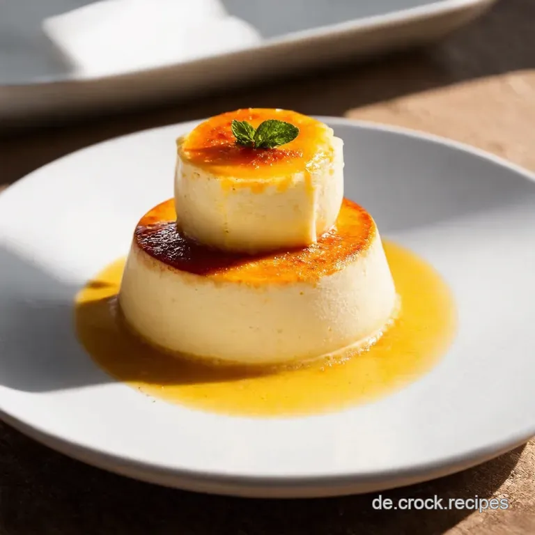 Crema Catalana EisNest mit Salted Caramel