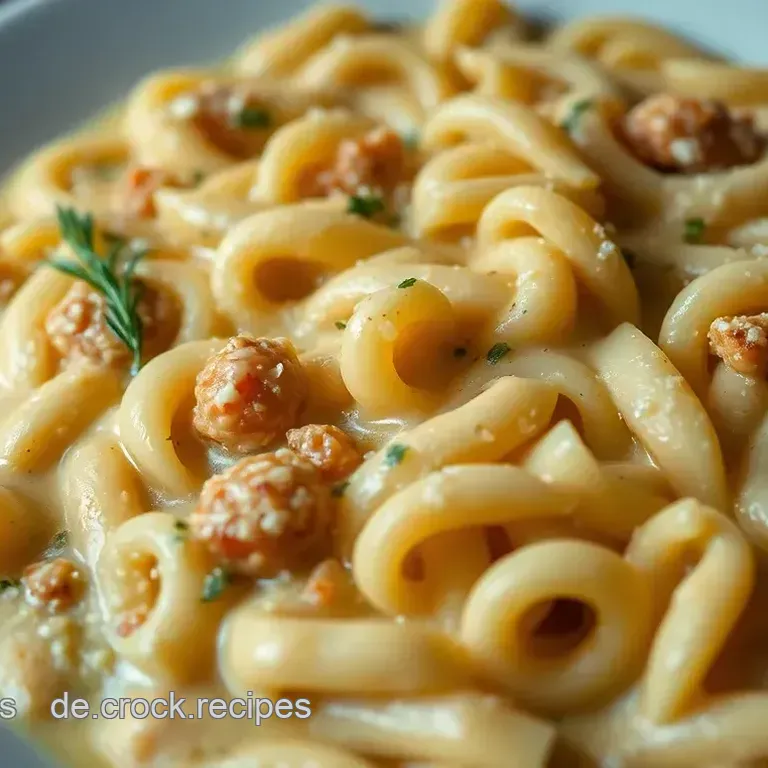 Cremige Käse Sauce Nudeln – Schnelle Pasta mit einem Hauch von Genuss