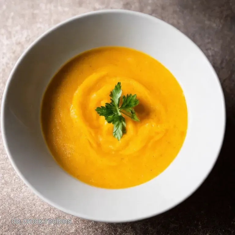 Cremige K&uuml;rbisKokosSuppe mit Ingwer Chili