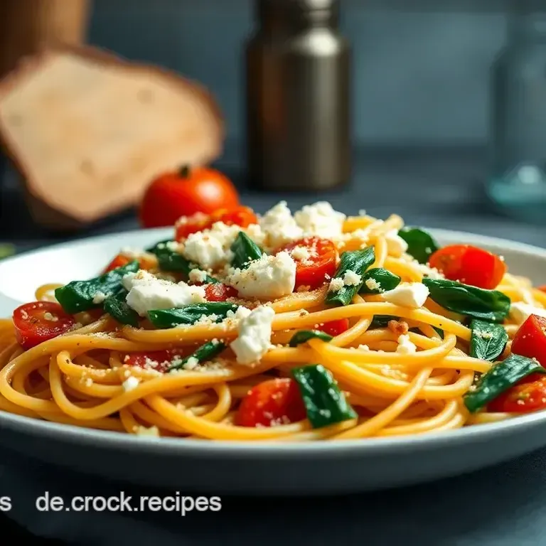 Blitz Rezept: Linsenpasta mit Spinat &amp Ricotta – Einfach lecker!